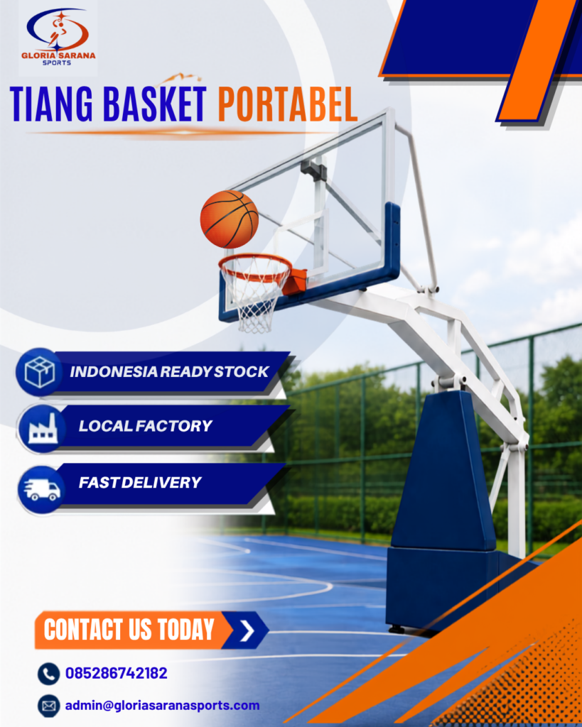 tiang basket portabel