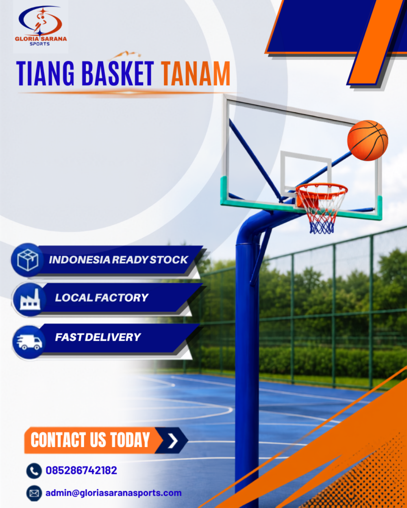 tiang basket tanam