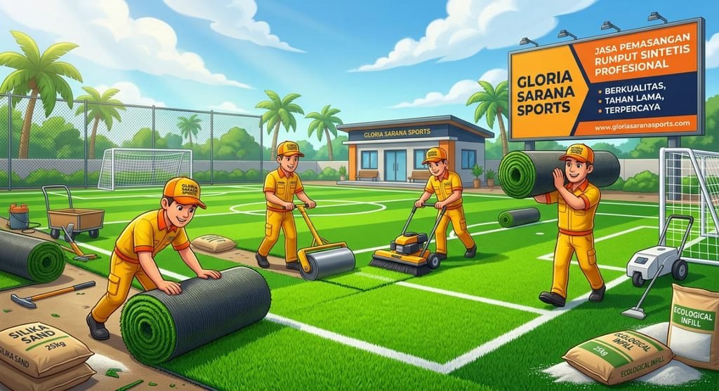 rumput sintetis mini soccer